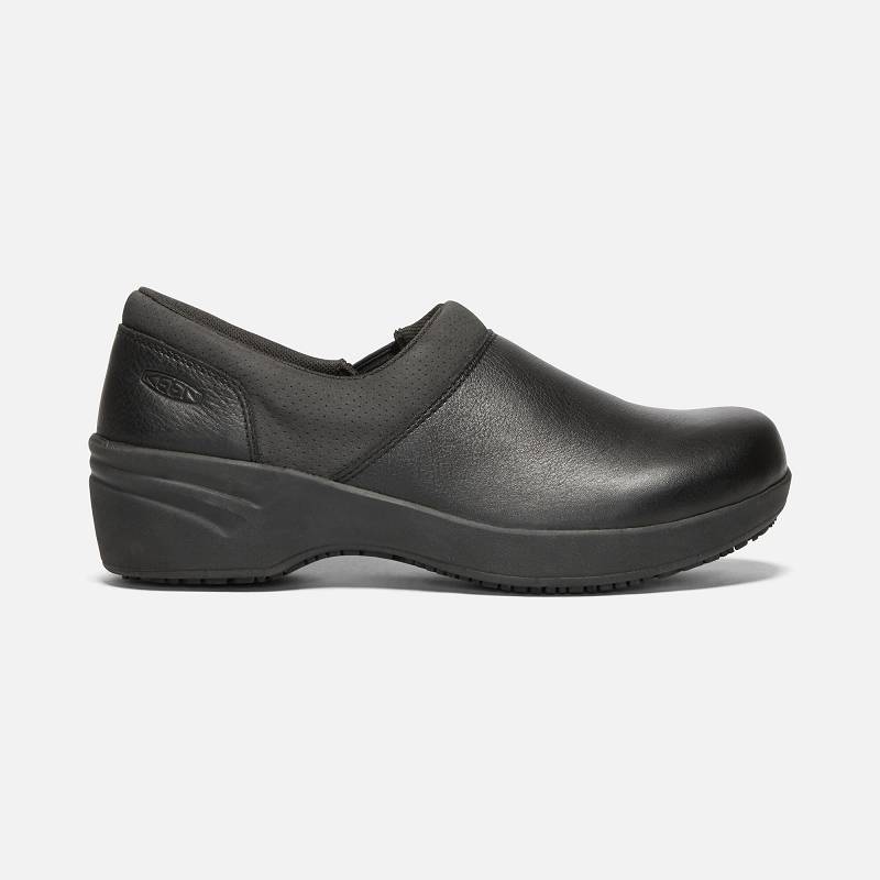 Keen Kanteen Soft Toe Sicherheitsschuhe Damen DE-14856 Black/Black - Keen Damenschuhe Schwarz